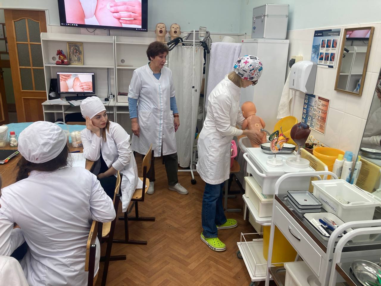 Нагулова О.В. проводит открытое практическое занятие 20.03.2025 г.