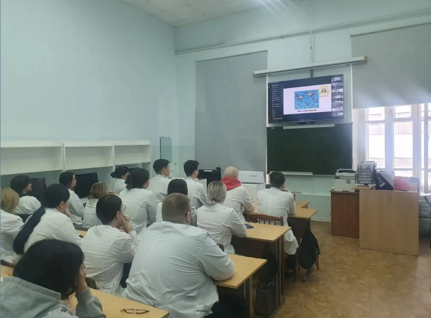 Фото: Мероприятие военно-профессиональной ориентации проведенное в формате Видеоконференцсвязи — 1