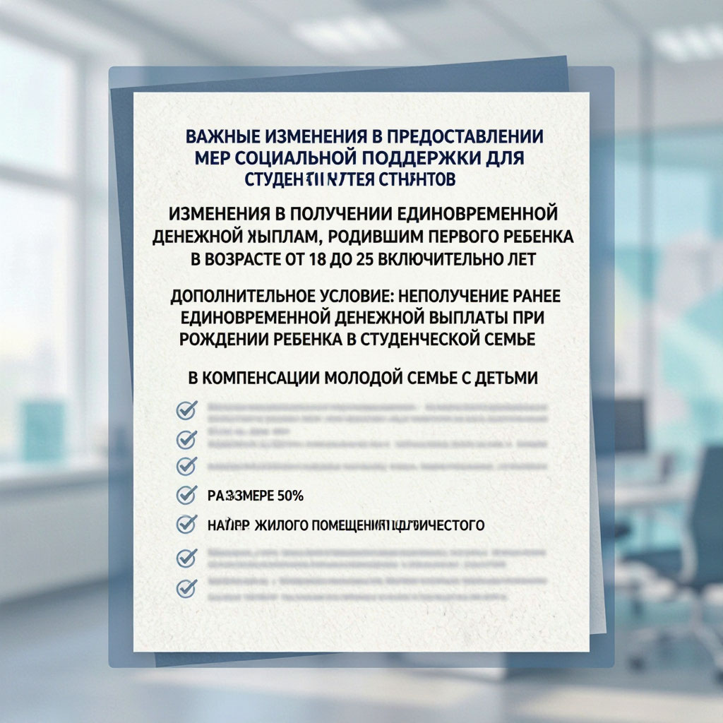 Фото: Важные изменения в предоставлении мер социальной поддержки для студентов — 1