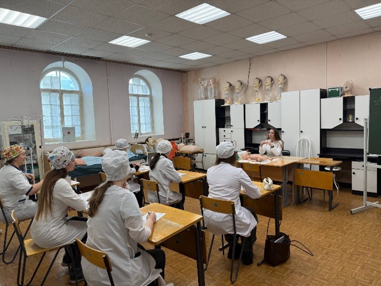 Фото: Открытое практическое занятие Цикуновой В.А.  «Асфиксия новорождённых» — 1